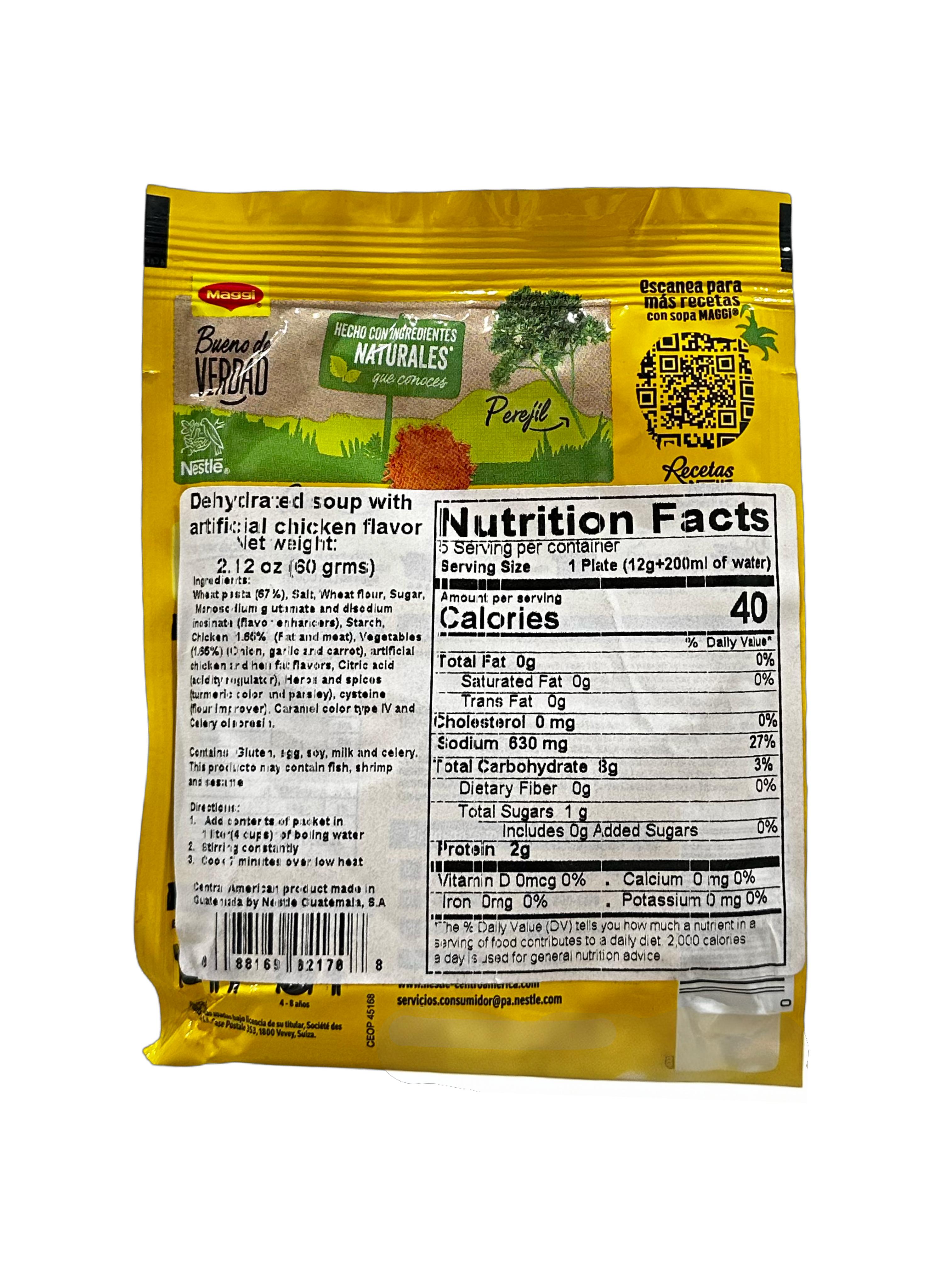 Sopa Criolla Gallina India Maggi 60 g