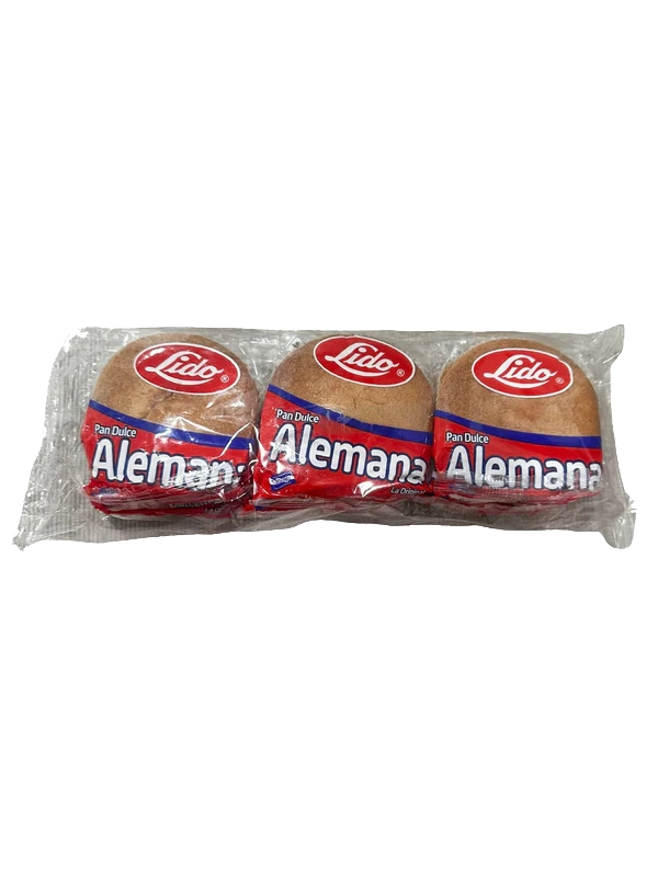 Pan Dulce Alemán Lido Pack 6 Unidades