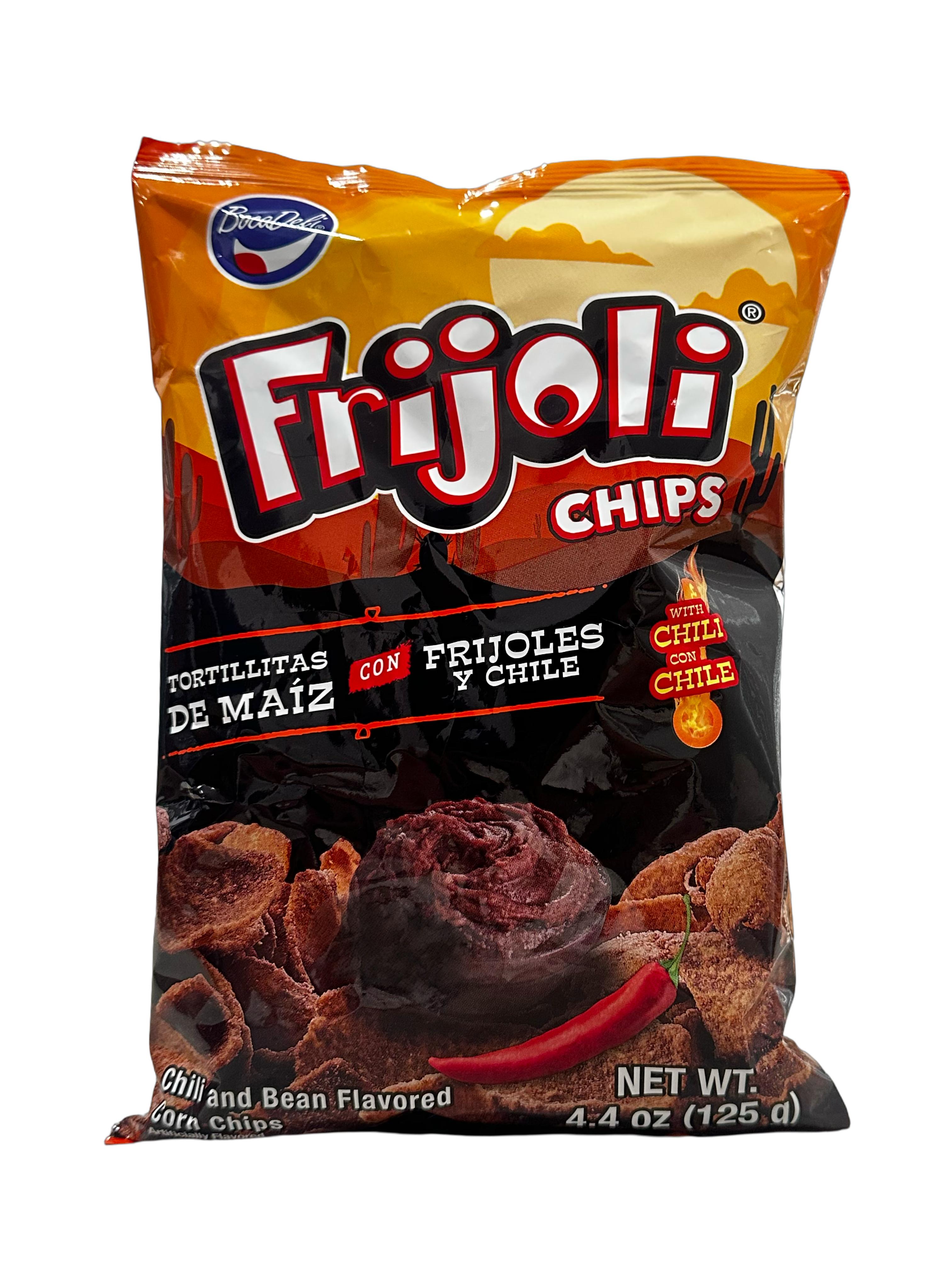 Tortillas de Maíz con Frijoles y Chile Frijoli Chips 125 g