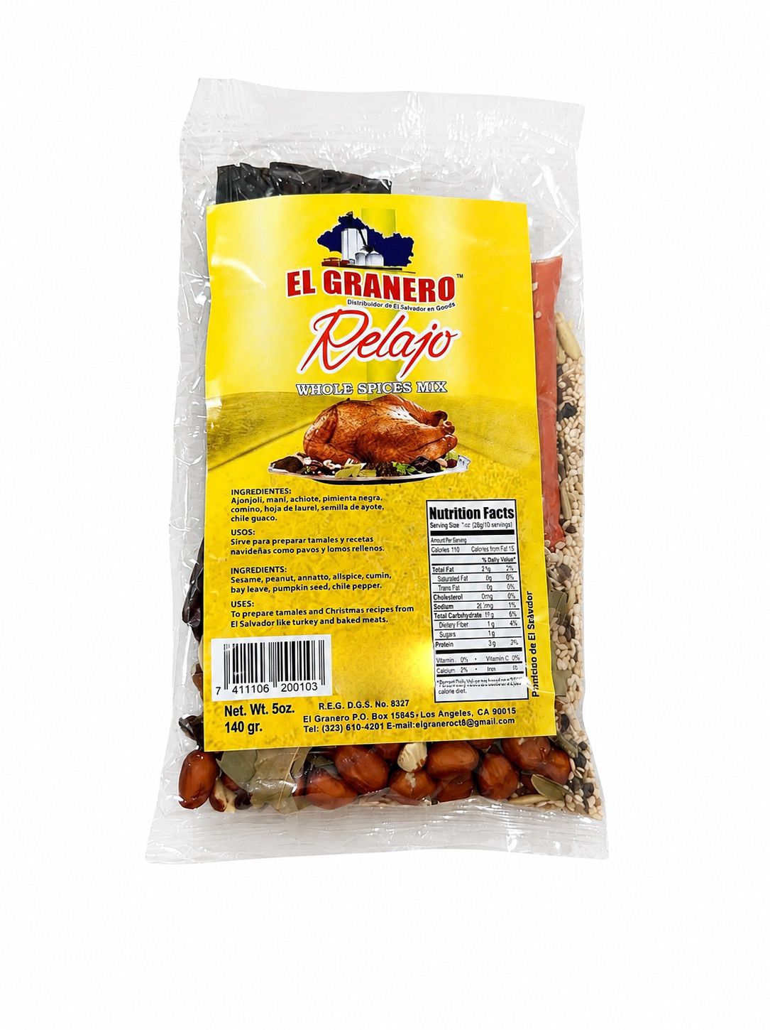 Relajo El Granero 140 g