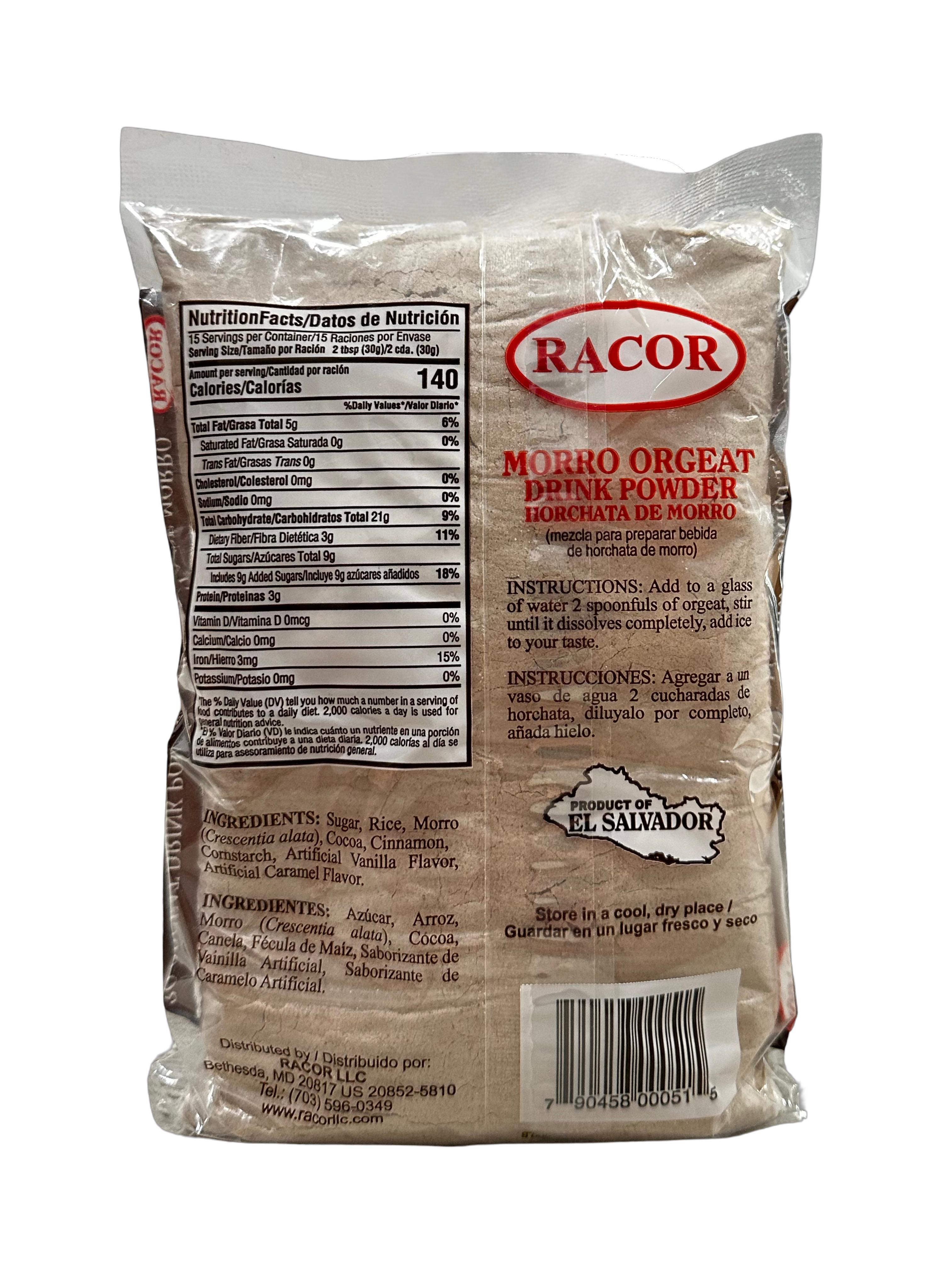 Horchata de Morro Racor 454 g