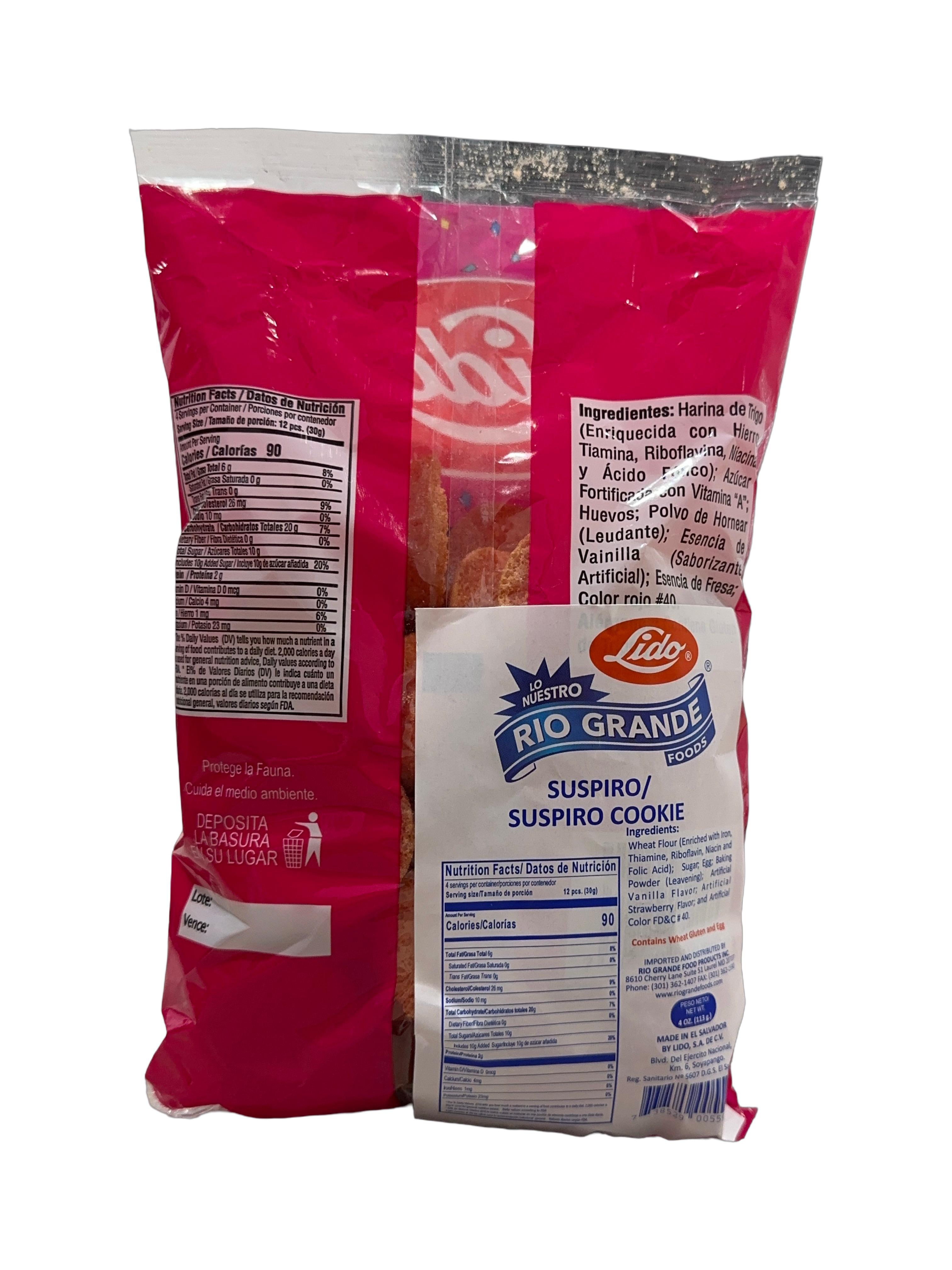 Galletas Suspiros Lido