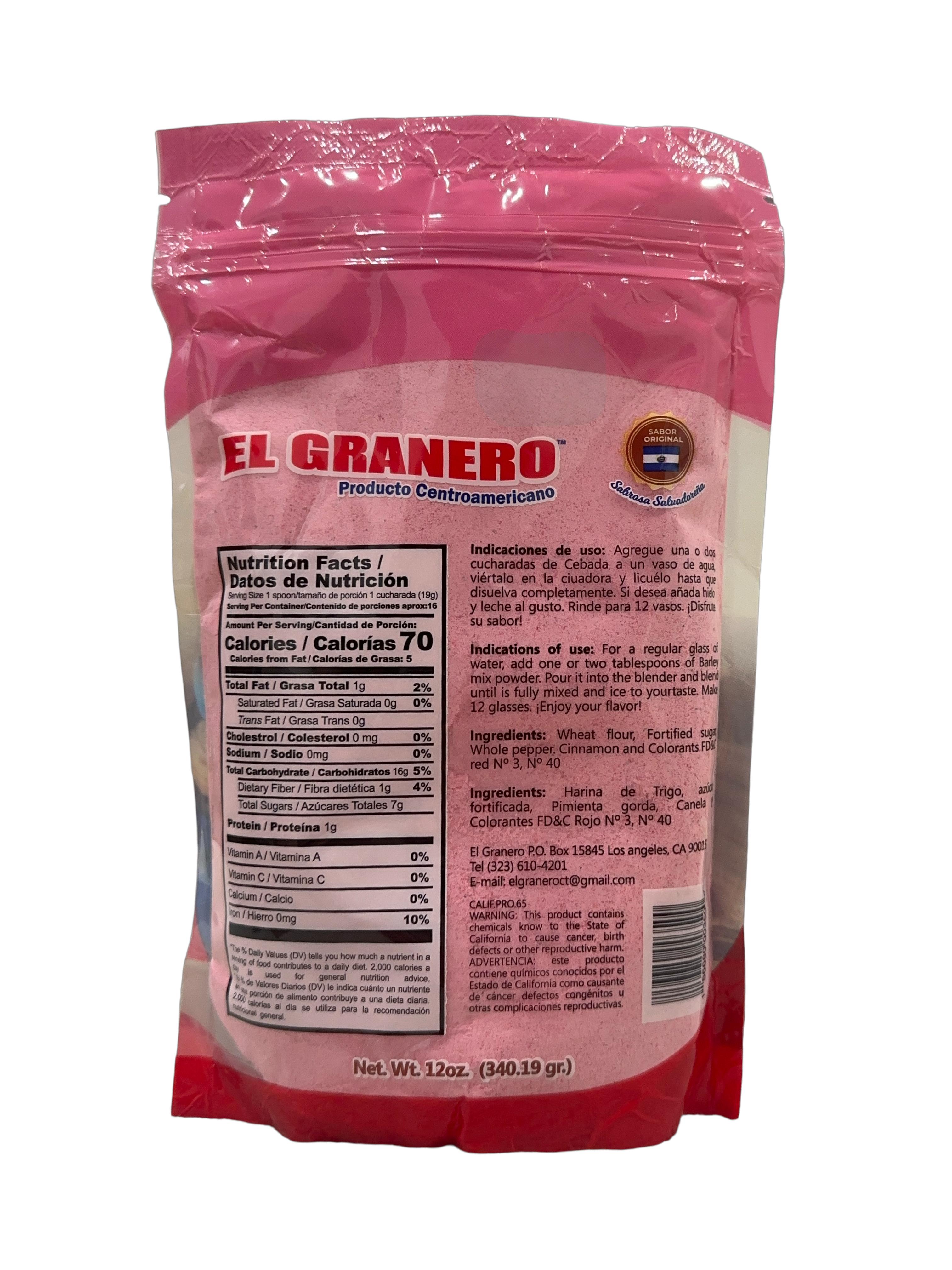 Cebada El Granero 340.19 g