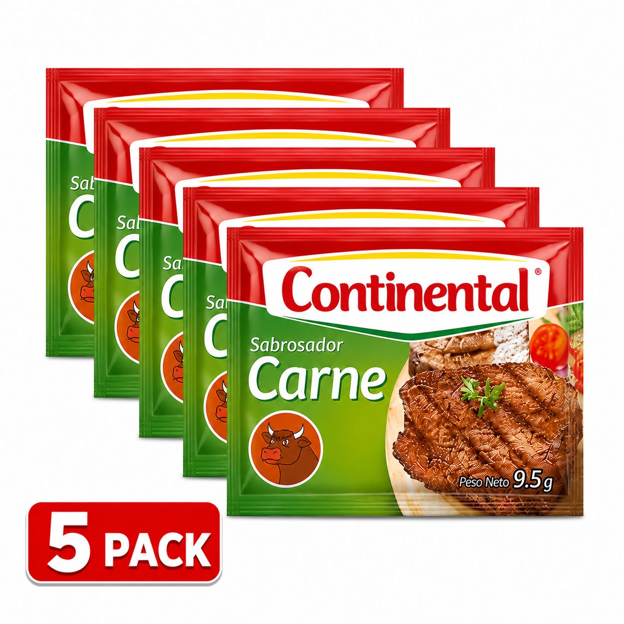 Sabrosador Carne Continental Pack 5